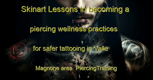 Skinart Lessons in becoming a piercing wellness practices for safer tattooing in Valle Magnone area | PiercingTraining | PiercingClasses | SkinartTraining-Italy