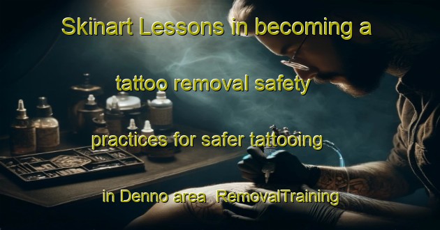 Skinart Lessons in becoming a tattoo removal safety practices for safer tattooing in Denno area | RemovalTraining | RemovalClasses | SkinartTraining-Italy