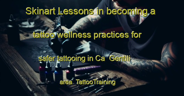 Skinart Lessons in becoming a tattoo wellness practices for safer tattooing in Ca  Gentili area | TattooTraining | TattooClasses | SkinartTraining-Italy