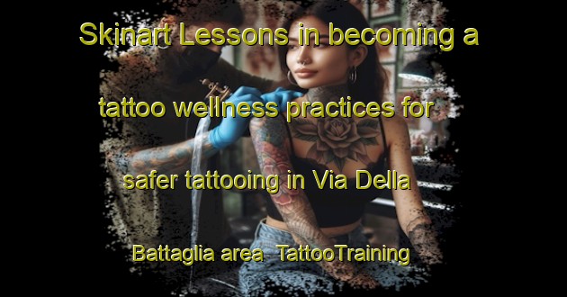 Skinart Lessons in becoming a tattoo wellness practices for safer tattooing in Via Della Battaglia area | TattooTraining | TattooClasses | SkinartTraining-Italy