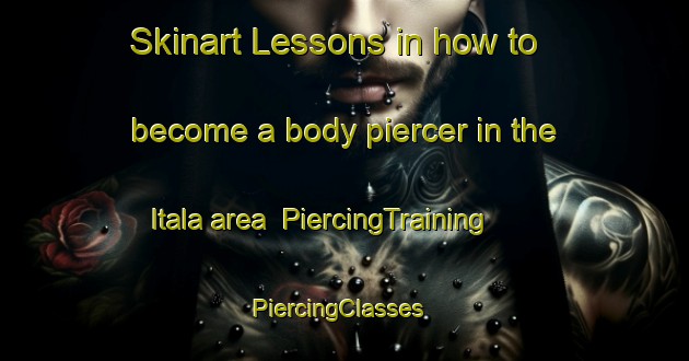 Skinart Lessons in how to become a body piercer in the Itala area | PiercingTraining | PiercingClasses | SkinartTraining-Italy