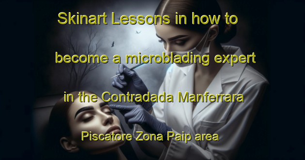 Skinart Lessons in how to become a microblading expert in the Contradada Manferrara Piscatore Zona Paip area | MicrobladingTraining | MicrobladingClasses | SkinartTraining-Italy