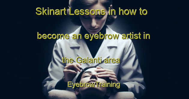Skinart Lessons in how to become an eyebrow artist in the Galanti area | EyebrowTraining | EyebrowClasses | SkinartTraining-Italy