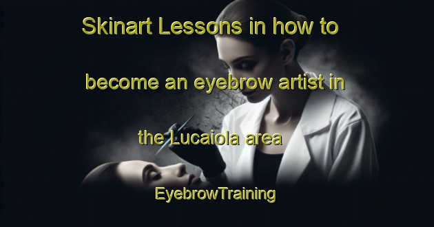 Skinart Lessons in how to become an eyebrow artist in the Lucaiola area | EyebrowTraining | EyebrowClasses | SkinartTraining-Italy