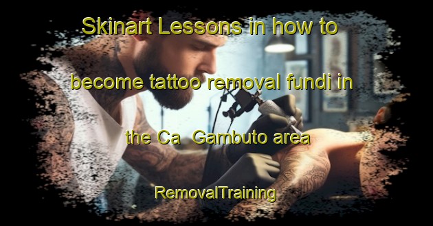 Skinart Lessons in how to become tattoo removal fundi in the Ca  Gambuto area | RemovalTraining | RemovalClasses | SkinartTraining-Italy