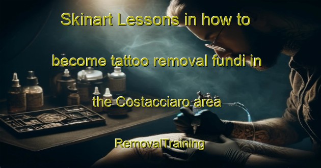 Skinart Lessons in how to become tattoo removal fundi in the Costacciaro area | RemovalTraining | RemovalClasses | SkinartTraining-Italy