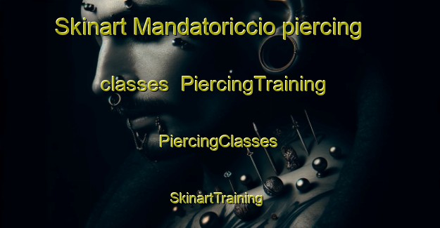 Skinart Mandatoriccio piercing classes | #PiercingTraining #PiercingClasses #SkinartTraining-Italy