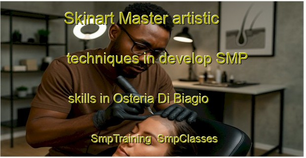 Skinart Master artistic techniques in develop SMP skills in Osteria Di Biagio | SmpTraining | SmpClasses | SkinartTraining-Italy
