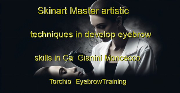 Skinart Master artistic techniques in develop eyebrow skills in Ca  Gianini Moncecco Torchio | EyebrowTraining | EyebrowClasses | SkinartTraining-Italy