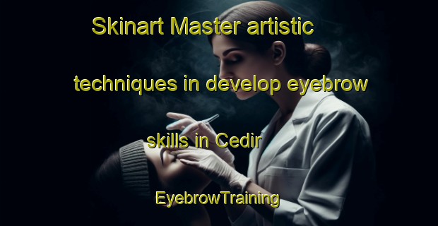 Skinart Master artistic techniques in develop eyebrow skills in Cedir | EyebrowTraining | EyebrowClasses | SkinartTraining-Italy
