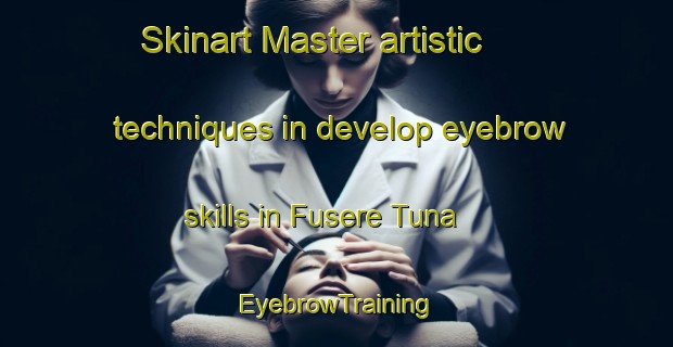 Skinart Master artistic techniques in develop eyebrow skills in Fusere Tuna | EyebrowTraining | EyebrowClasses | SkinartTraining-Italy
