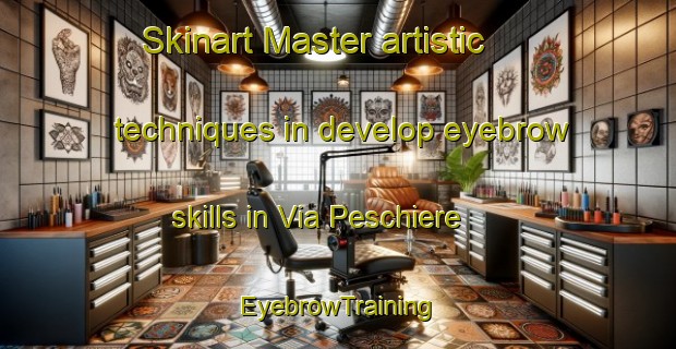 Skinart Master artistic techniques in develop eyebrow skills in Via Peschiere | EyebrowTraining | EyebrowClasses | SkinartTraining-Italy