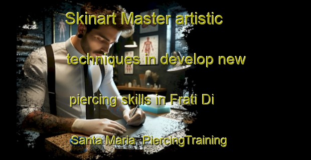 Skinart Master artistic techniques in develop new piercing skills in Frati Di Santa Maria | PiercingTraining | PiercingClasses | SkinartTraining-Italy