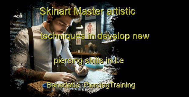 Skinart Master artistic techniques in develop new piercing skills in Le Benedette | PiercingTraining | PiercingClasses | SkinartTraining-Italy