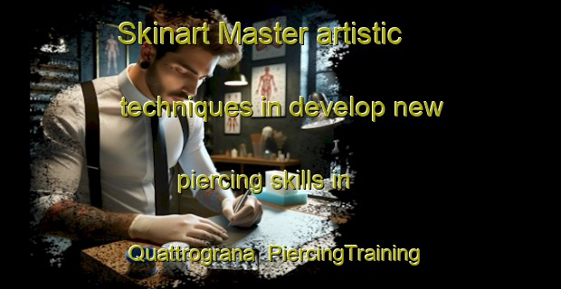 Skinart Master artistic techniques in develop new piercing skills in Quattrograna | PiercingTraining | PiercingClasses | SkinartTraining-Italy