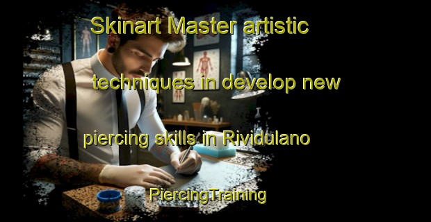 Skinart Master artistic techniques in develop new piercing skills in Rividulano | PiercingTraining | PiercingClasses | SkinartTraining-Italy