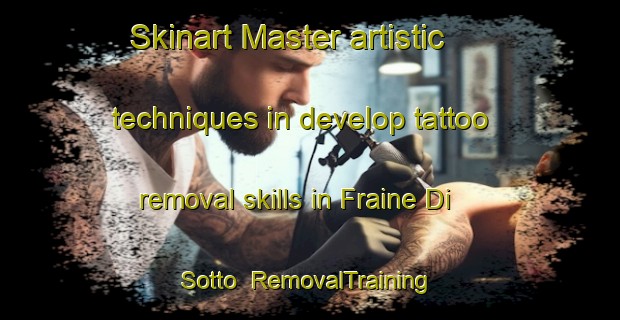 Skinart Master artistic techniques in develop tattoo removal skills in Fraine Di Sotto | RemovalTraining | RemovalClasses | SkinartTraining-Italy