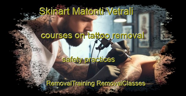 Skinart Matonti Vetrali courses on tattoo removal safety practices | #RemovalTraining #RemovalClasses #SkinartTraining-Italy