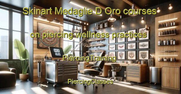 Skinart Medaglie D Oro courses on piercing wellness practices | #PiercingTraining #PiercingClasses #SkinartTraining-Italy