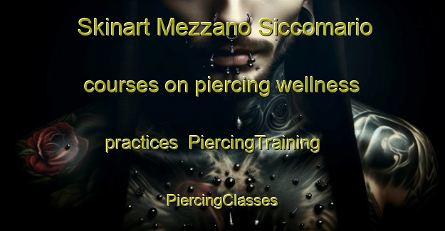 Skinart Mezzano Siccomario courses on piercing wellness practices | #PiercingTraining #PiercingClasses #SkinartTraining-Italy