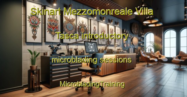 Skinart Mezzomonreale Villa Tasca introductory microblading sessions | #MicrobladingTraining #MicrobladingClasses #SkinartTraining-Italy