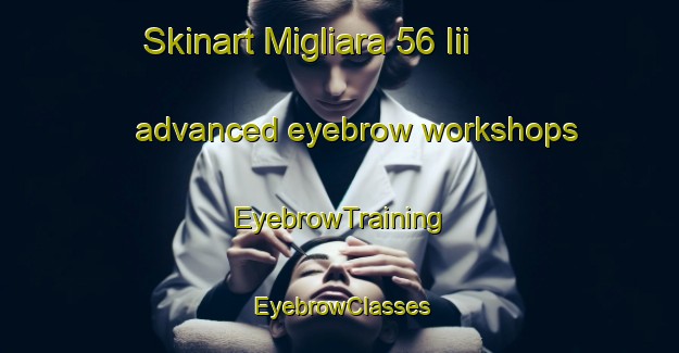 Skinart Migliara 56 Iii advanced eyebrow workshops | EyebrowTraining | EyebrowClasses | SkinartTraining-Italy