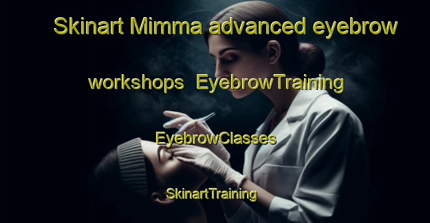 Skinart Mimma advanced eyebrow workshops | EyebrowTraining | EyebrowClasses | SkinartTraining-Italy