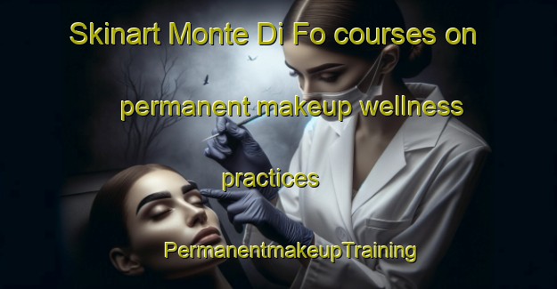 Skinart Monte Di Fo courses on permanent makeup wellness practices | #PermanentmakeupTraining #PermanentmakeupClasses #SkinartTraining-Italy