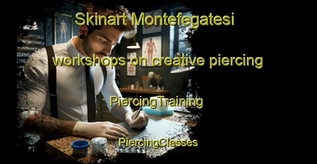 Skinart Montefegatesi workshops on creative piercing | #PiercingTraining #PiercingClasses #SkinartTraining-Italy