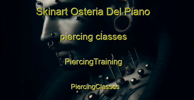 Skinart Osteria Del Piano piercing classes | PiercingTraining | PiercingClasses | SkinartTraining-Italy