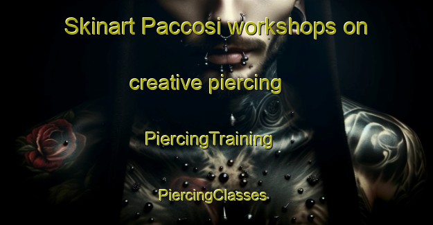 Skinart Paccosi workshops on creative piercing | PiercingTraining | PiercingClasses | SkinartTraining-Italy