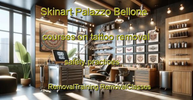 Skinart Palazzo Bellone courses on tattoo removal safety practices | #RemovalTraining #RemovalClasses #SkinartTraining-Italy