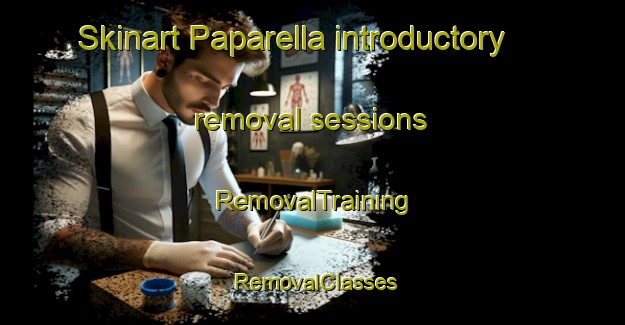 Skinart Paparella introductory removal sessions | RemovalTraining | RemovalClasses | SkinartTraining-Italy