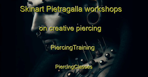 Skinart Pietragalla workshops on creative piercing | #PiercingTraining #PiercingClasses #SkinartTraining-Italy