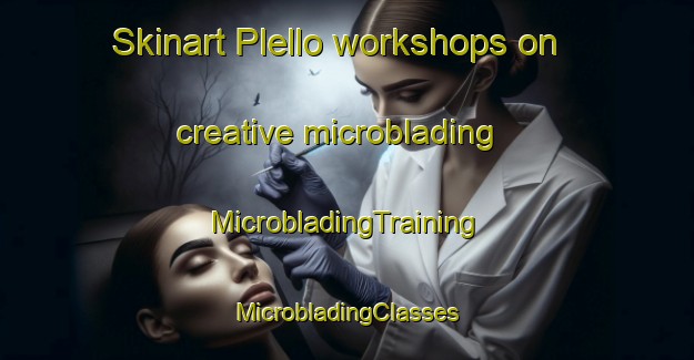 Skinart Plello workshops on creative microblading | #MicrobladingTraining #MicrobladingClasses #SkinartTraining-Italy