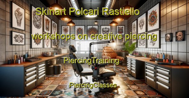Skinart Polcari Rastiello workshops on creative piercing | PiercingTraining | PiercingClasses | SkinartTraining-Italy