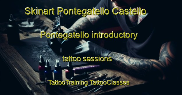 Skinart Pontegatello Castello Pontegatello introductory tattoo sessions | #TattooTraining #TattooClasses #SkinartTraining-Italy