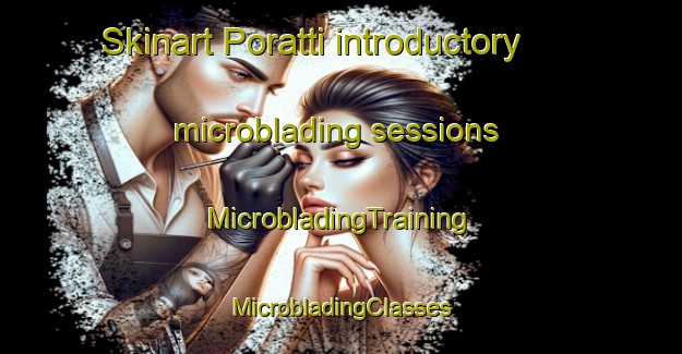 Skinart Poratti introductory microblading sessions | #MicrobladingTraining #MicrobladingClasses #SkinartTraining-Italy