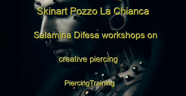 Skinart Pozzo La Chianca Salamina Difesa workshops on creative piercing | PiercingTraining | PiercingClasses | SkinartTraining-Italy