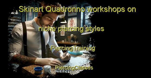 Skinart Quadronno workshops on niche piercing styles | PiercingTraining | PiercingClasses | SkinartTraining-Italy