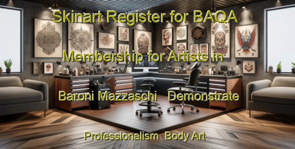 Skinart Register for BAQA Membership for Artists in Baroni Mazzaschi - Demonstrate Professionalism | Body Art Qualification Authority | BAQA-Italy