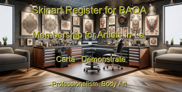 Skinart Register for BAQA Membership for Artists in La Carta - Demonstrate Professionalism | Body Art Qualification Authority | BAQA-Italy