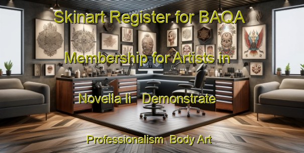 Skinart Register for BAQA Membership for Artists in Novella Ii - Demonstrate Professionalism | Body Art Qualification Authority | BAQA-Italy