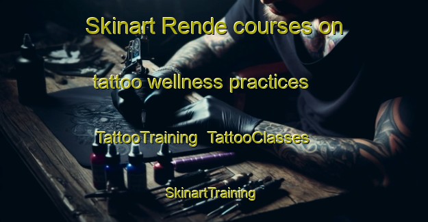 Skinart Rende courses on tattoo wellness practices | TattooTraining | TattooClasses | SkinartTraining-Italy