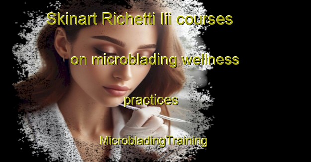 Skinart Richetti Iii courses on microblading wellness practices | #MicrobladingTraining #MicrobladingClasses #SkinartTraining-Italy