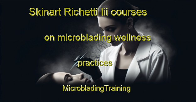 Skinart Richetti Iii courses on microblading wellness practices | #MicrobladingTraining #MicrobladingClasses #SkinartTraining-Italy