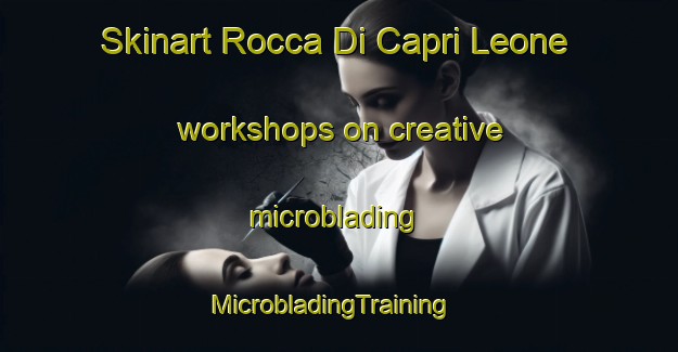 Skinart Rocca Di Capri Leone workshops on creative microblading | MicrobladingTraining | MicrobladingClasses | SkinartTraining-Italy