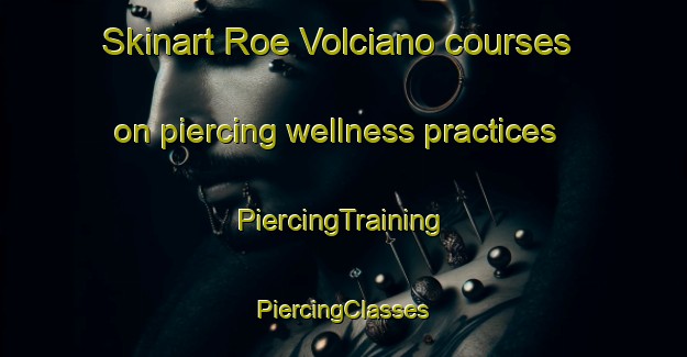 Skinart Roe Volciano courses on piercing wellness practices | #PiercingTraining #PiercingClasses #SkinartTraining-Italy