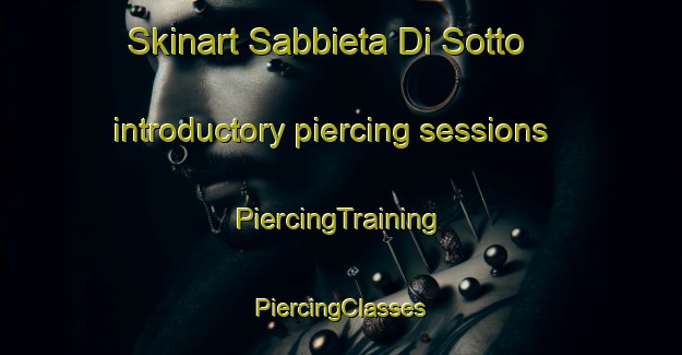 Skinart Sabbieta Di Sotto introductory piercing sessions | #PiercingTraining #PiercingClasses #SkinartTraining-Italy