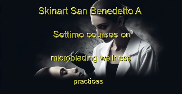 Skinart San Benedetto A Settimo courses on microblading wellness practices | #MicrobladingTraining #MicrobladingClasses #SkinartTraining-Italy